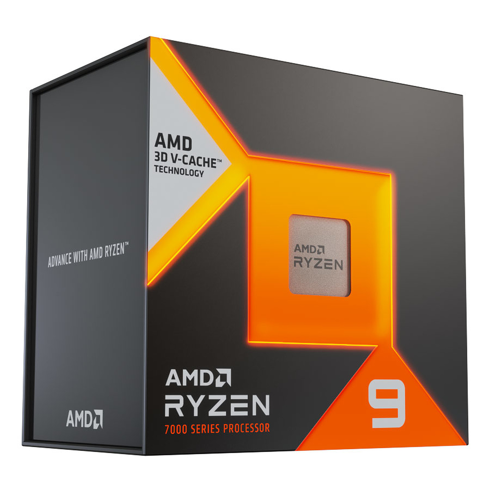 AMD CPU Desktop Ryzen 9 12C/24T 7900X3D (5.6GHz Max, 140MB,120W,AM5) box, with Radeon Graphics - 100-100000909WOF